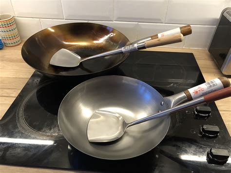 can you use a carbon steel wok on an electric stove